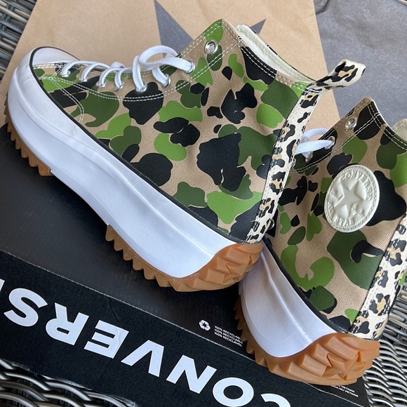 Converse Run Star Hile Hi Candid Ginger/Piquant Grey mens - Picture 15 of 16